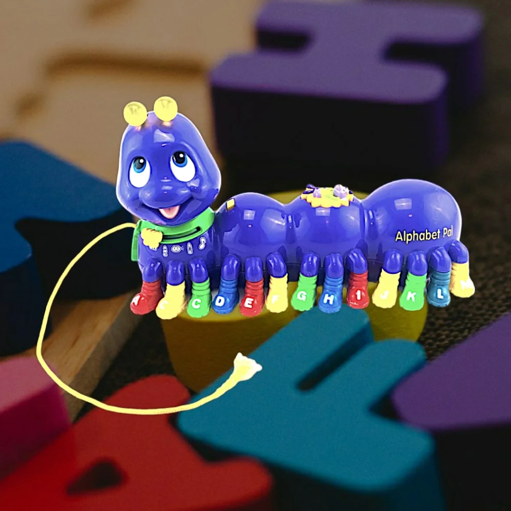Leap Frog Alphabet Pal Caterpillar Purple Interactive Educational Music T…